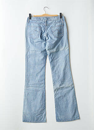 Blugi bootcut elasticitate talie joasă albastru SCHOOL RAG femeie