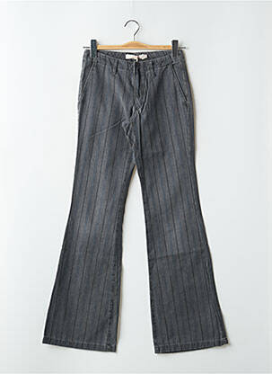 Blugi bootcut elasticitate talie joasă gri SCHOOL RAG femeie