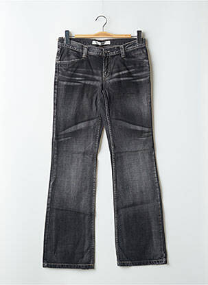 Blugi cu croială dreaptă negru SCHOOL RAG femeie