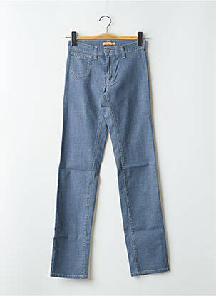 Blugi cu croială slim albastru SCHOOL RAG femeie