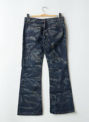 Blugi bootcut elasticitate talie joasă albastru SCHOOL RAG femeie