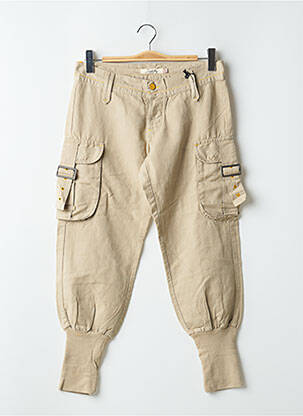 Pantalon cargo bej SCHOOL RAG femeie