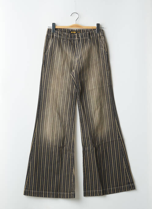 Blugi cu croială evazată gri RWD femeie