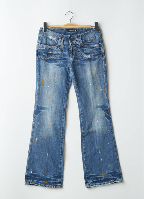 Blugi bootcut albastru RWD femeie