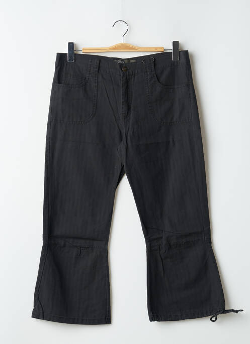 Pantalon trei sferturi negru RWD femeie