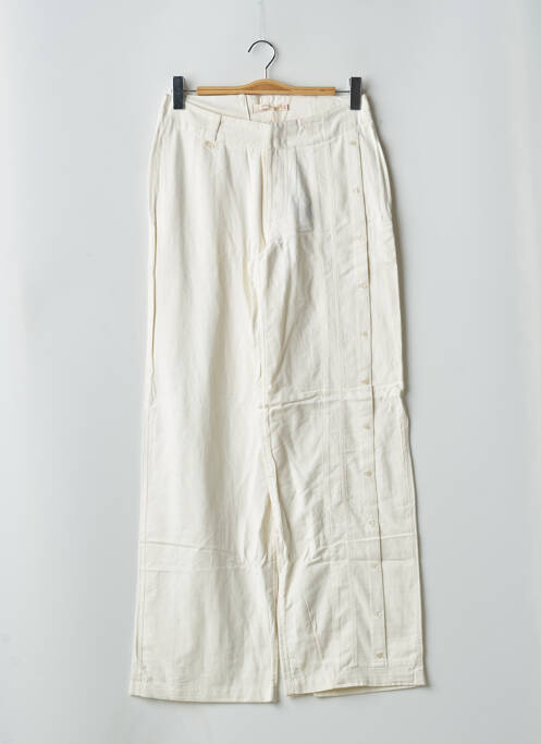 Pantalon larg bej SCHOOL RAG femeie