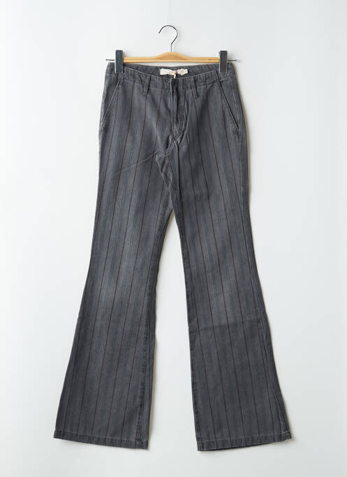 Blugi bootcut gri SCHOOL RAG femeie