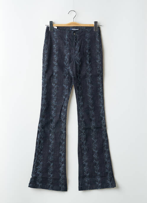 Blugi bootcut albastru SCHOOL RAG femeie