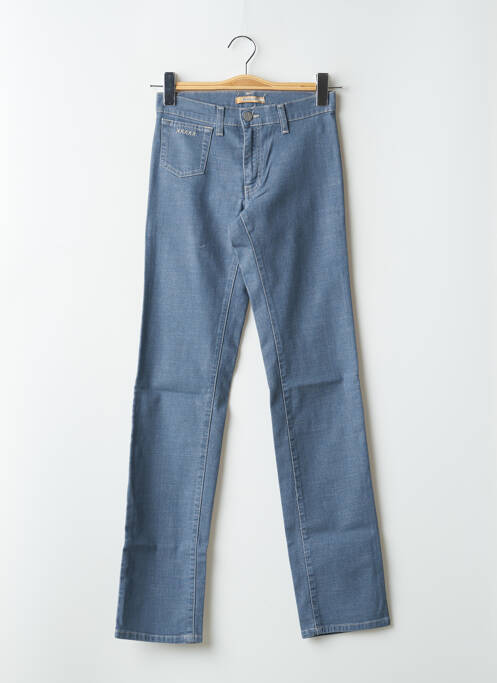 Blugi cu croială slim albastru SCHOOL RAG femeie