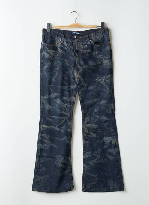 Blugi bootcut elasticitate talie joasă albastru SCHOOL RAG femme