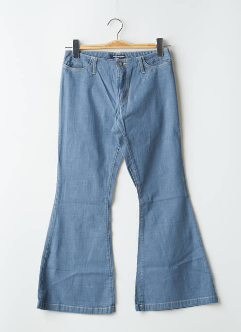 Blugi cu croială evazată albastru SCHOOL RAG femeie