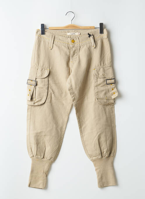 Pantalon cargo bej SCHOOL RAG femeie