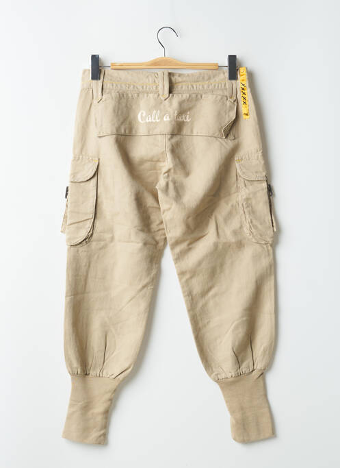 Pantalon cargo bej SCHOOL RAG femeie