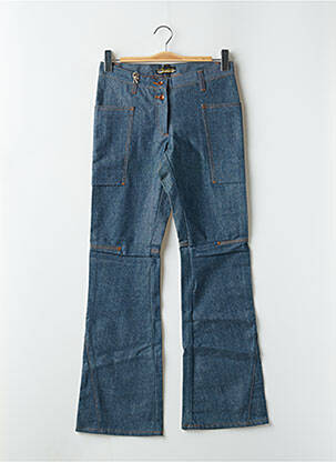 Blugi cu croială dreaptă albastru TEDDY SMITH femeie