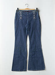 Blugi bootcut țesătură denim albastru TEDDY SMITH femme