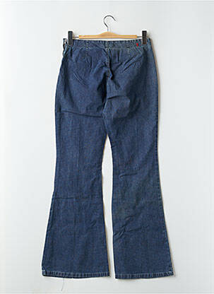 Blugi bootcut țesătură denim albastru TEDDY SMITH femeie