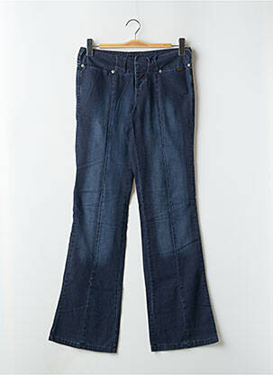 Blugi bootcut buzunare albastru TEDDY SMITH femeie