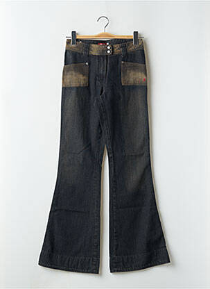 Blugi bootcut buzunare albastru TEDDY SMITH femeie