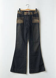 Blugi bootcut buzunare albastru TEDDY SMITH femeie