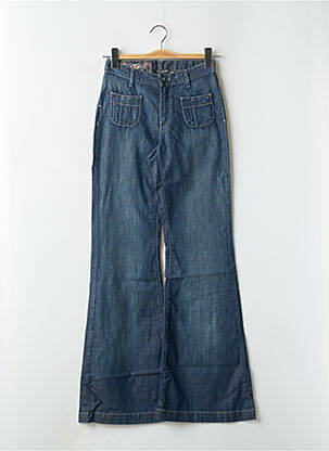 Blugi bootcut buzunare albastru TEDDY SMITH femeie