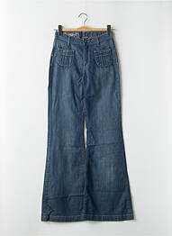 Blugi bootcut buzunare albastru TEDDY SMITH femeie