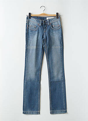 Blugi cu croială slim albastru TEDDY SMITH femeie