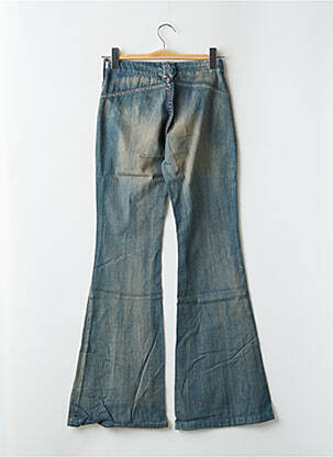Blugi bootcut țesătură denim albastru TEDDY SMITH femeie