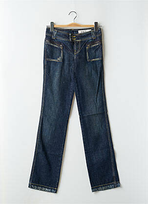 Blugi cu croială slim albastru TEDDY SMITH femeie