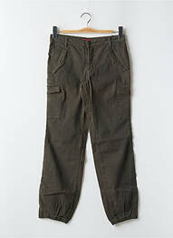 Pantalon cargo buzunare mărime normală verde TEDDY SMITH femeie