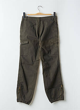 Pantalon cargo buzunare mărime normală verde TEDDY SMITH femeie