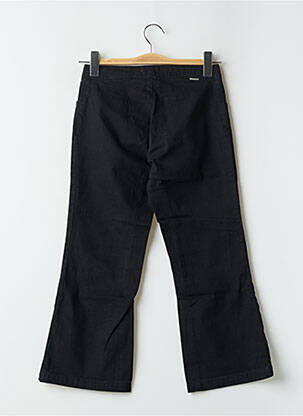 Pantalon trei sferturi buzunare negru TEDDY SMITH femeie