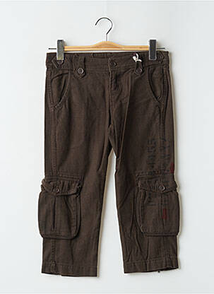 Pantalon trei sferturi maro TEDDY SMITH bărbat