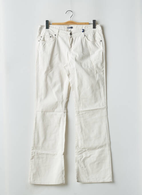 Pantalon drept alb TEDDY SMITH femeie