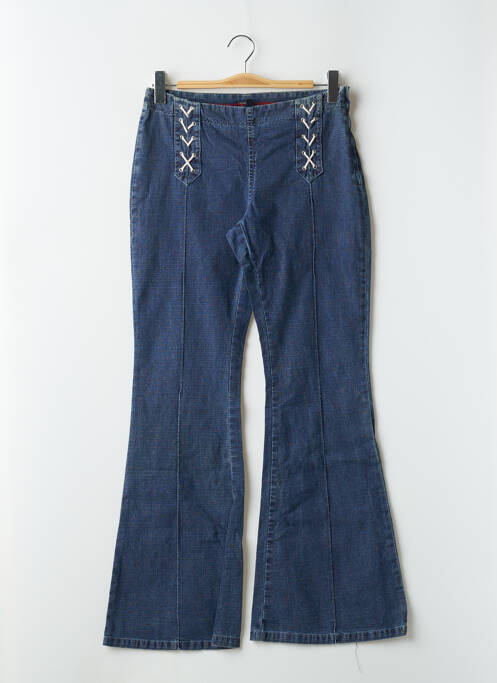 Blugi bootcut albastru TEDDY SMITH femeie