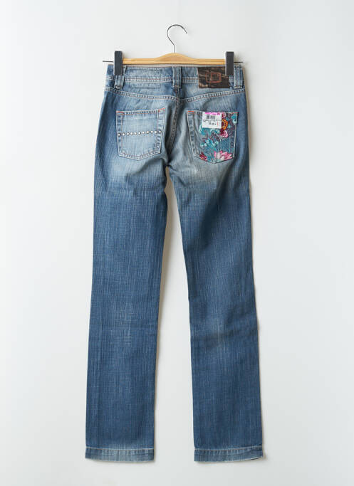 Blugi cu croială slim albastru TEDDY SMITH femeie