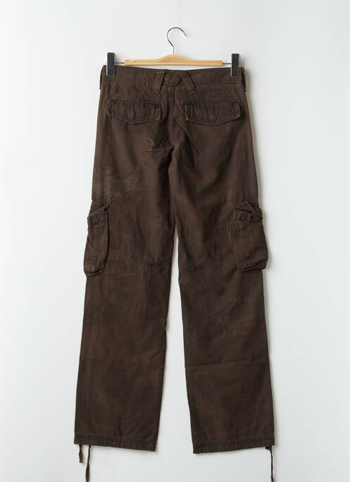 Pantalon cargo maro TEDDY SMITH femeie