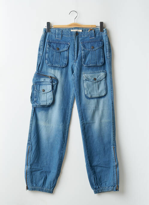 Blugi cu croială dreaptă albastru TEDDY SMITH femeie