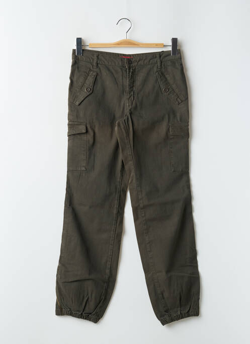 Pantalon cargo verde TEDDY SMITH femeie