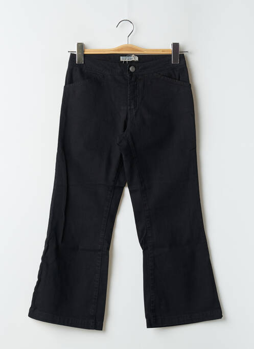 Pantalon trei sferturi negru TEDDY SMITH femeie