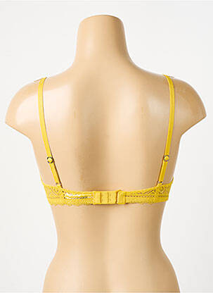 Sutien broderie top sutien modelat galben MORGAN femeie