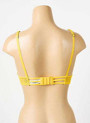Sutien top sutien push-up top sutien push-up galben MORGAN femeie