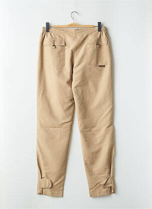 Pantalon drept țesătură poplin mărime normală bej BE YOU K femeie