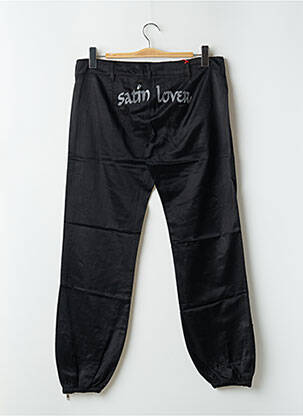 Pantalon 7/8 închidere cu fermoar sub clapetă cu nasturi mărime normală negru BE YOU K femeie