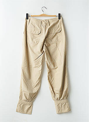 Pantalon 7/8 talie cu cleme mărime normală bej BE YOU K femeie