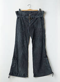 Pantalon evazat elasticitate mărime normală gri CIMARRON femeie