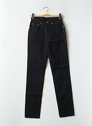 Pantalon slim talie înaltă talie înaltă negru CIMARRON femeie