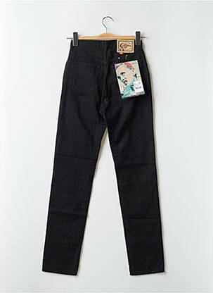 Pantalon slim talie înaltă talie înaltă negru CIMARRON femeie