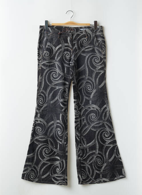 Blugi cu croială evazată gri ESZ DENIM femeie