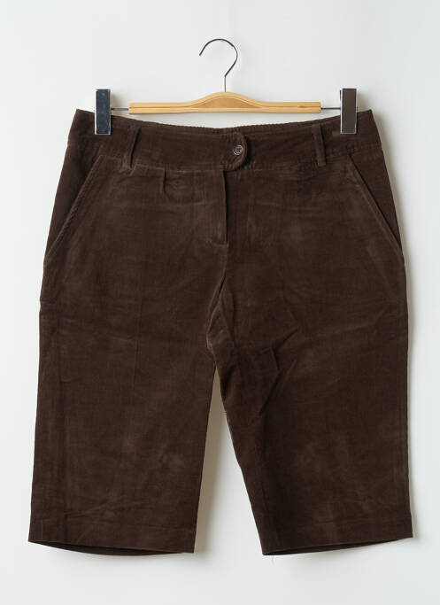 Bermudă maro YUMI.MAZAO femeie