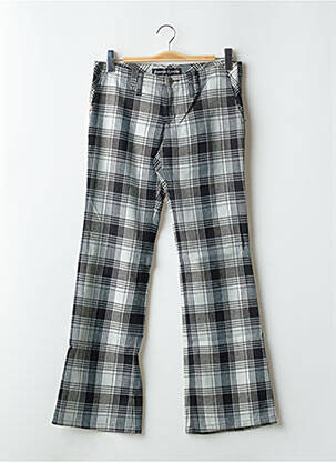 Pantalon chino țesătură poplin mărime normală negru FREEMAN T.PORTER femeie